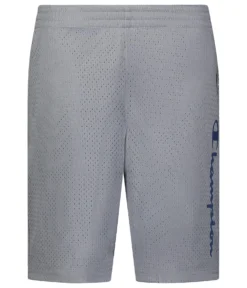 Champion Kids Vertical Script Mesh Shorts (Big Kids)