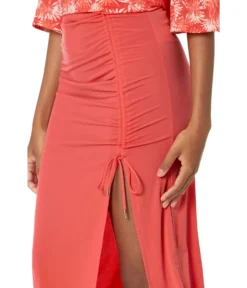 MICHAEL Michael Kors Petite Drawstring Ruched Midi Skirt -Madewell Sales Store 81w2rDUGMbL