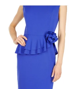 MARINA Stretch Crepe Peplum Dress -Madewell Sales Store 91FLFjglO6S