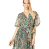 Ted Baker Tiania Smock Panel Wrap Mini Dress