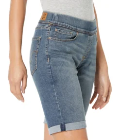 Signature By Levi Strauss & Co. Gold Label Totally Shaping Pull On Bermuda Shorts -Madewell Sales Store 91SSr1SNynL